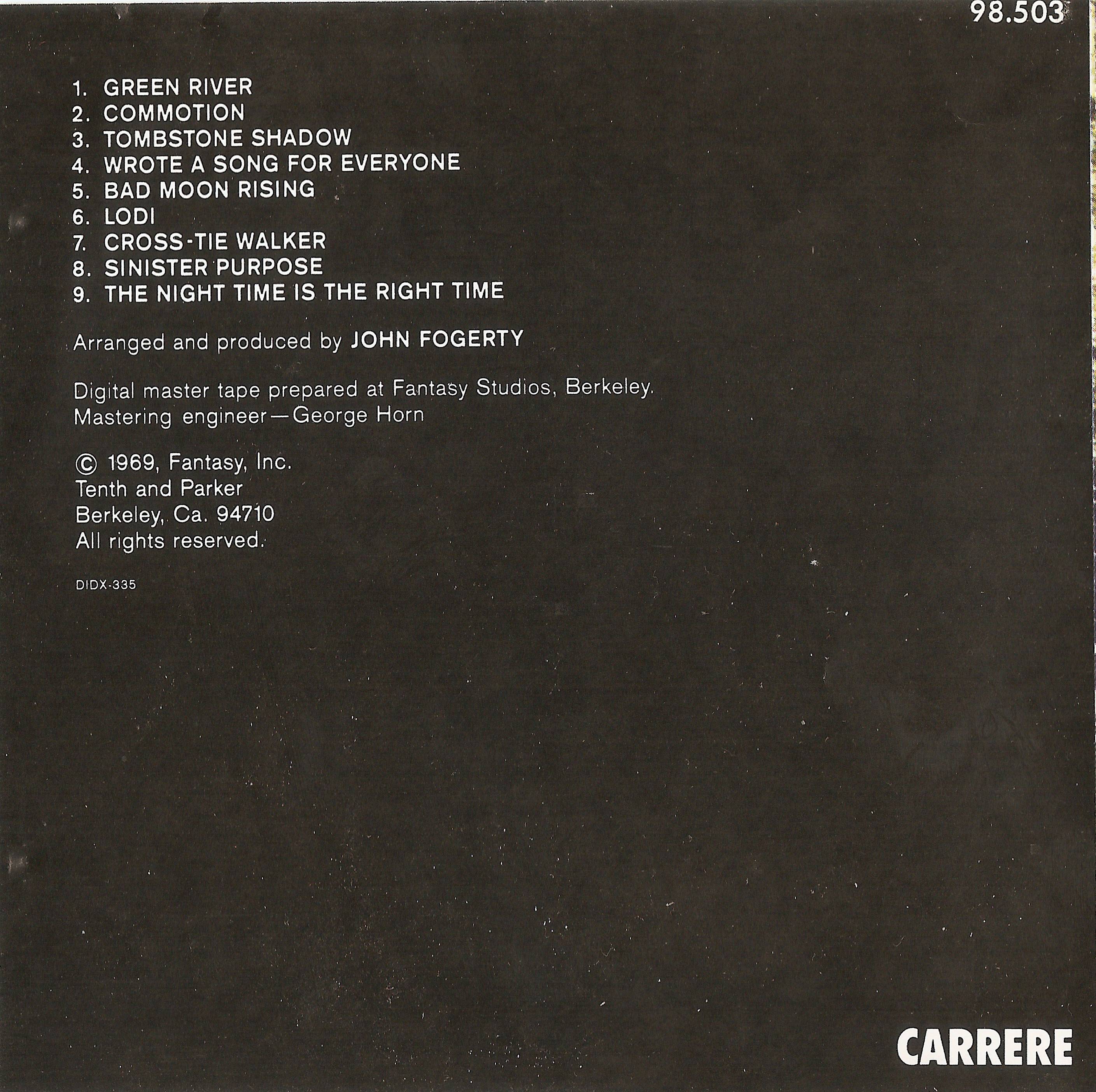 Creedence Clearwater Revival Green River [vk in fr]